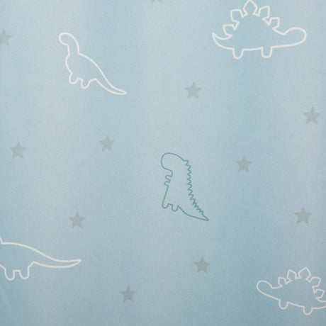 Perdea opacă luminoasă pentru copii Atmosphera Dino Glow, 140x250, Gri