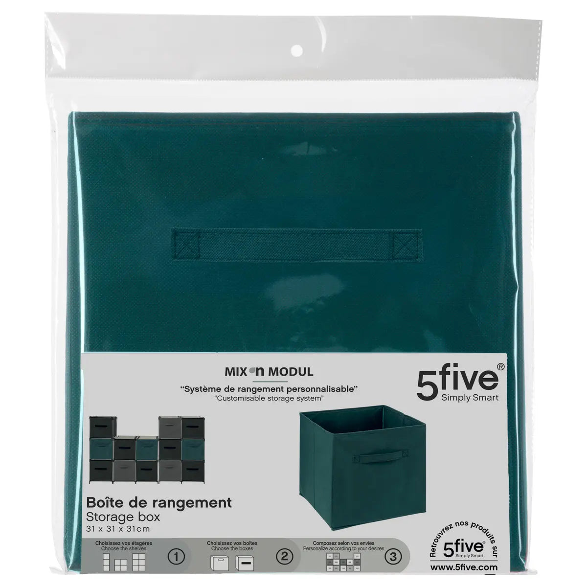 Cutie de depozitare 5five Mix &amp; Modul Entry-level, 31x31 cm