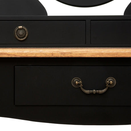 Masă de toaletă cu atmosferă de oglindă Chrysa, MDF