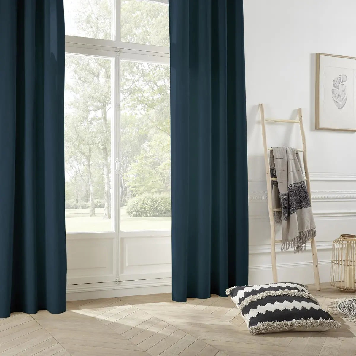 Perdea Atmosphera Panama, 140x260 cm, Turcoaz