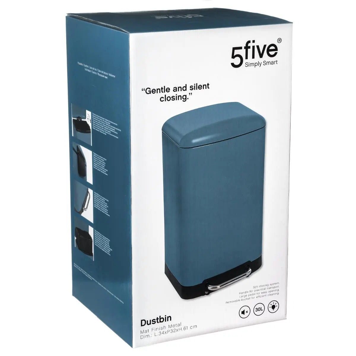 Coș 5five Ariane, Metal, 30 L