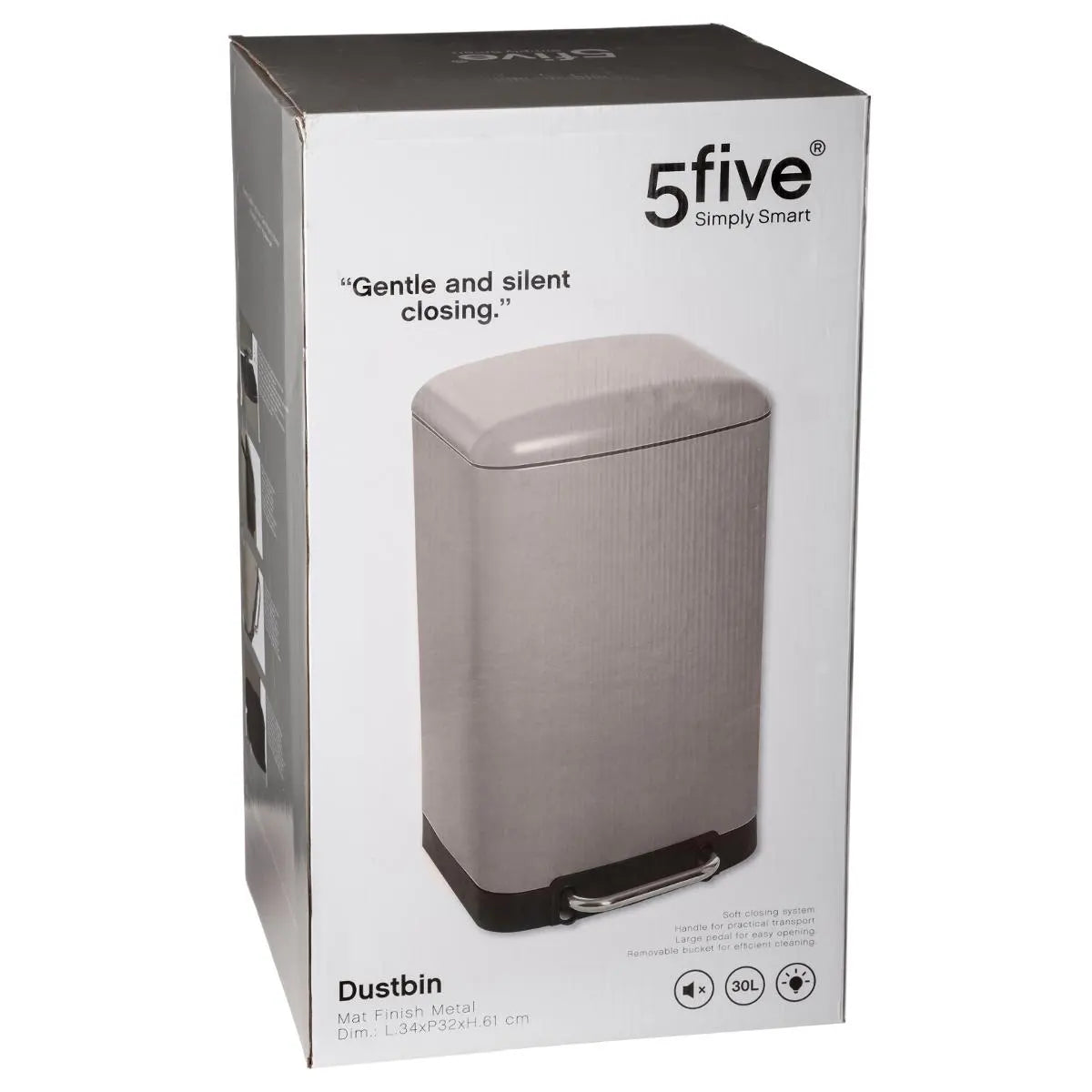 Coș 5five Ariane, Metal, 30 L