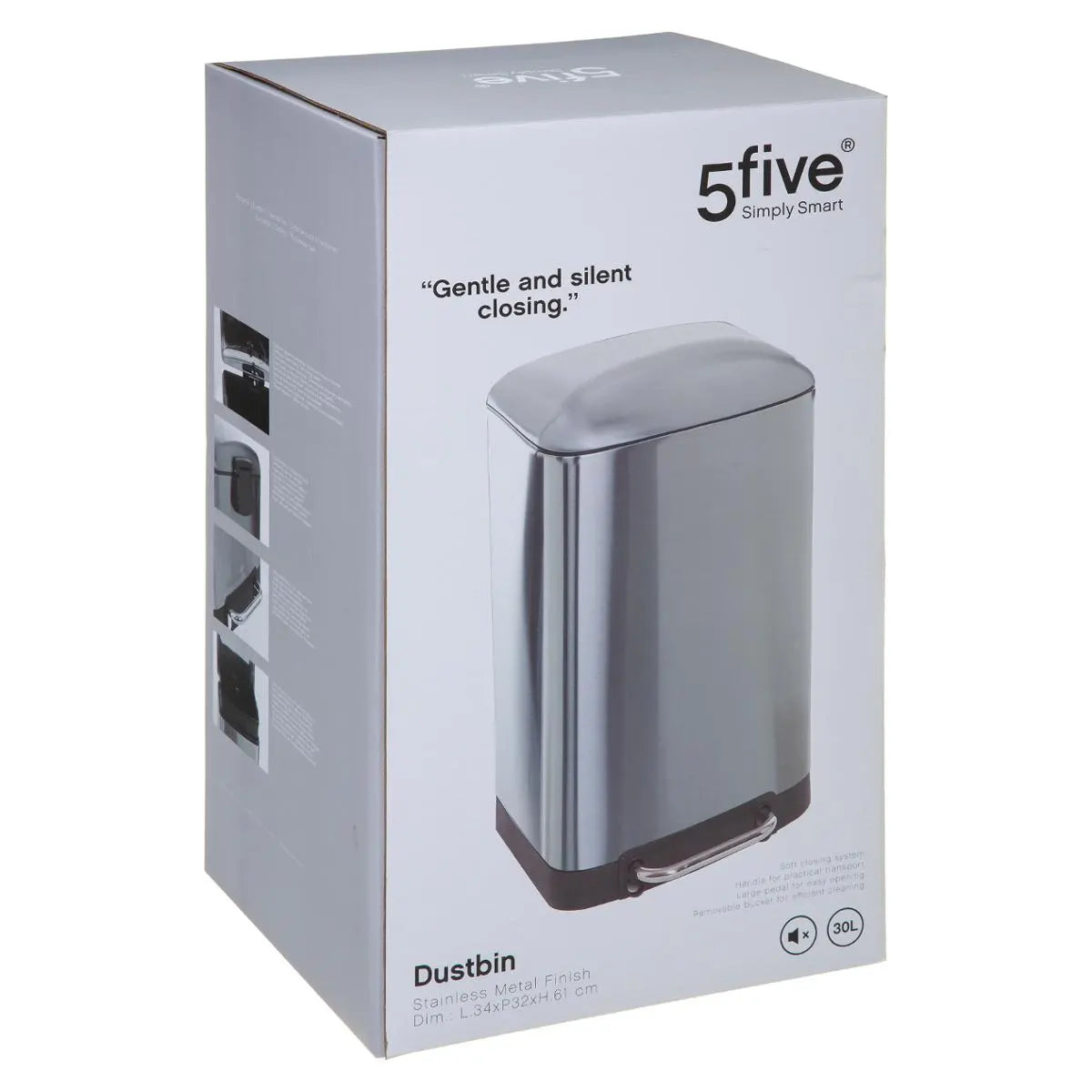 Coș 5five Ariane, Metal, 30 L