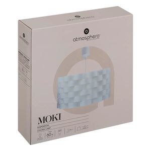 Pandantiv Atmosphere Moki, 42 cm, alb