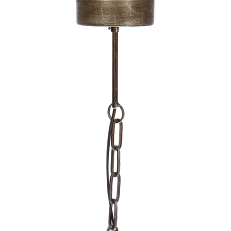Lampă suspendată Atmosphera Niko, 40 cm, Metal, Negru