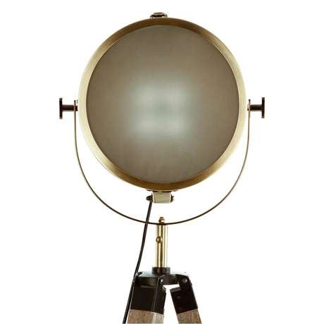 Lampion atmosphera Ebor, Metal și lemn, Bronz, 152 cm
