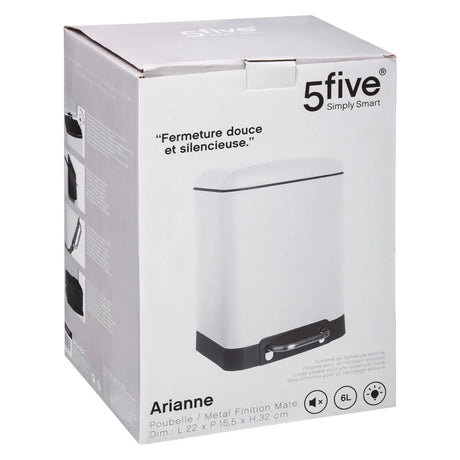 Coș 5five Ariane, Metal, 6 L