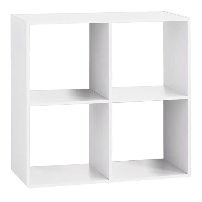 Рафт 5five Mix'n Modul, 4 отделения, Бял