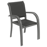 Scaun de grădină pentru masă Hesperide Piazza, aluminiu