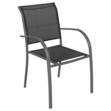 Scaun de grădină pentru masă Hesperide Piazza, aluminiu