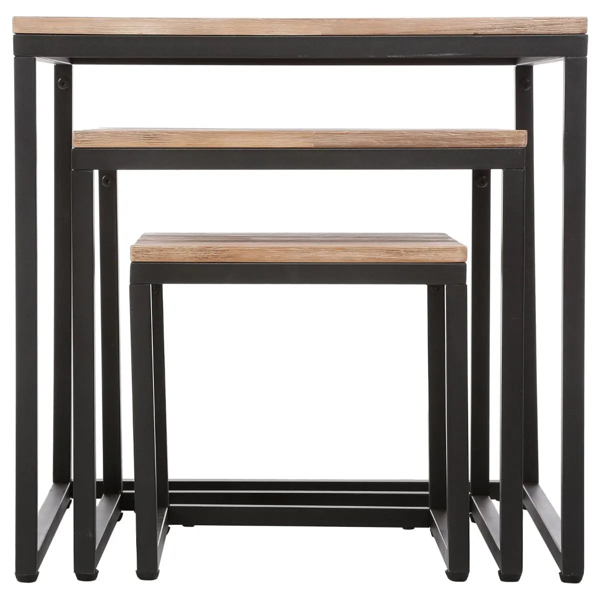 Masă de cafea Atmosphera Edéna, salcâm, 3 piese