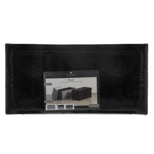 Bancă cu spațiu de depozitare Lysandre, pliabilă, 76x38x38 cm