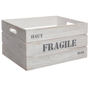 Set de cutii de depozitare Atmosphera Ylias, 6 buc, Alb