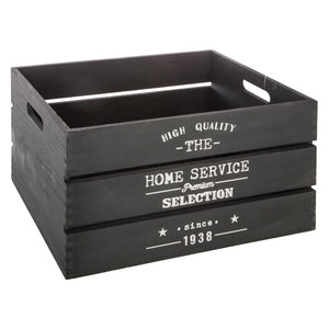 Set cutii de depozitare Atmosphera Ylias, 6 buc., Gri închis