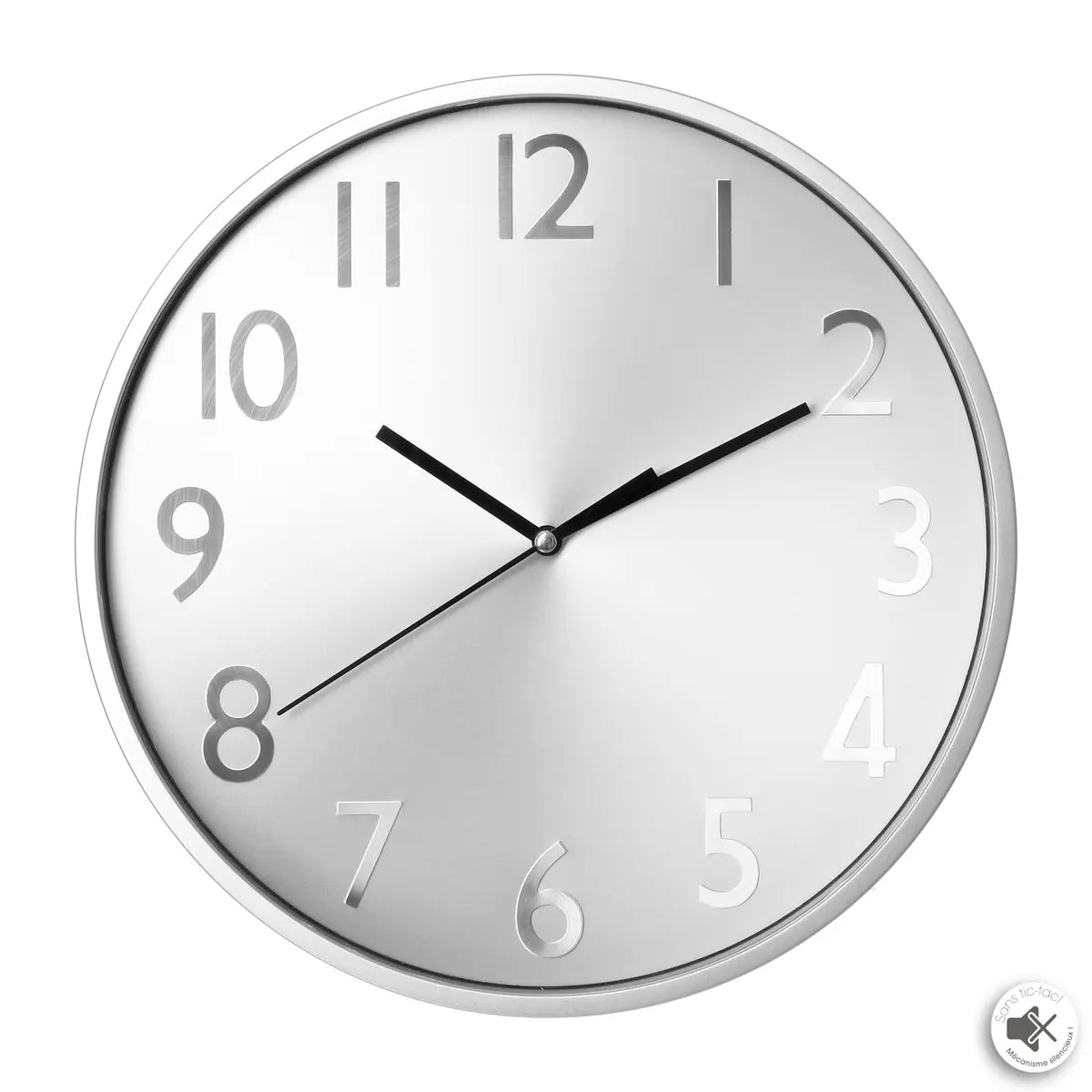 Ceas de perete Atmosphera Anae, Ø30 cm, Plastic și metal