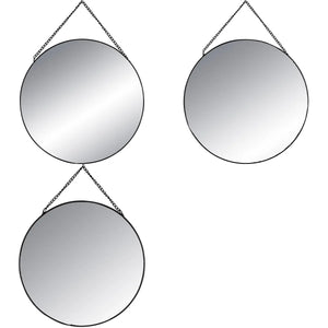 Set oglinzi atmosferice Leny, D.20/24/29 cm, 3 buc.