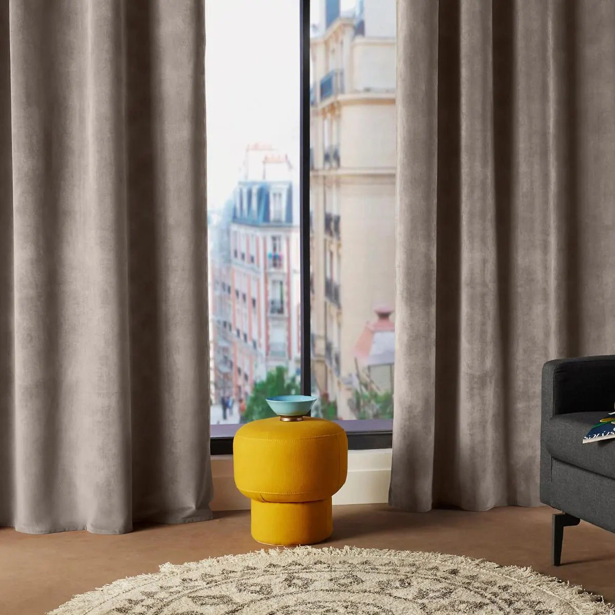 Perdea atmosferă Lilou, 140x260 cm