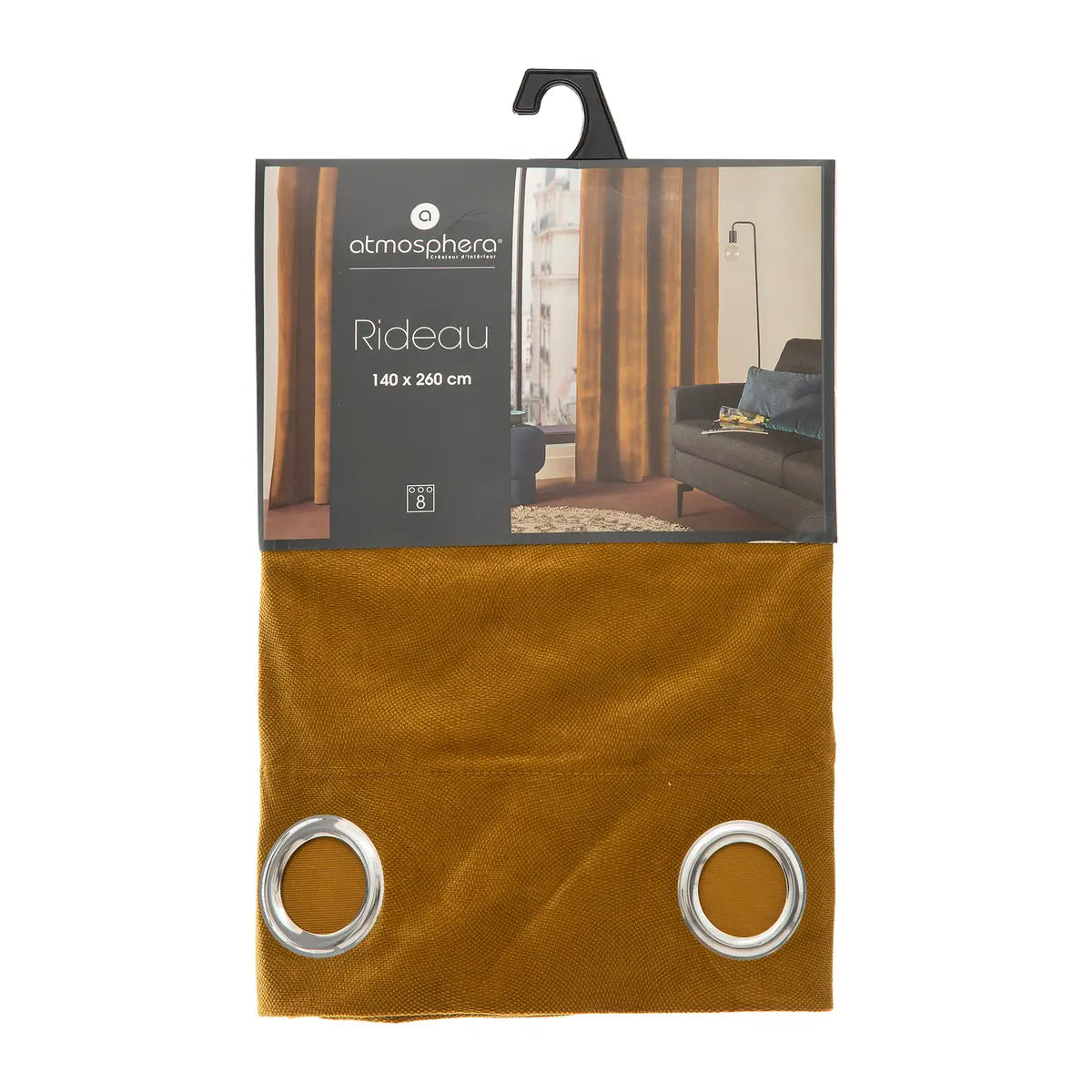 Perdea atmosferă Lilou, 140x260 cm