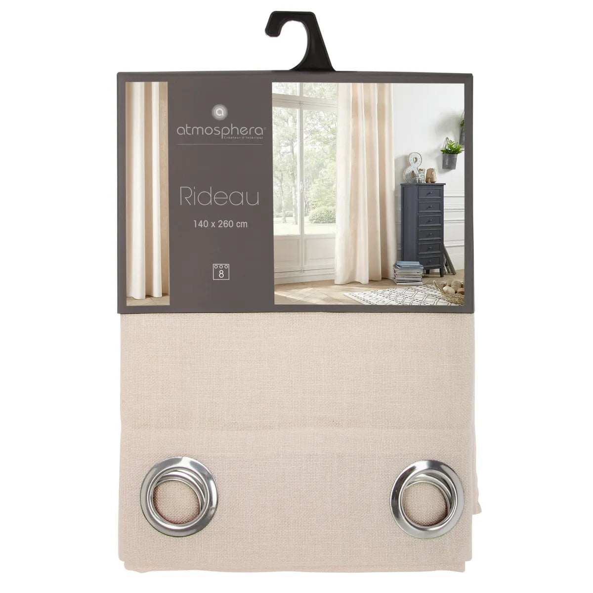 Perdea atmosferă Leon, 140x260 cm