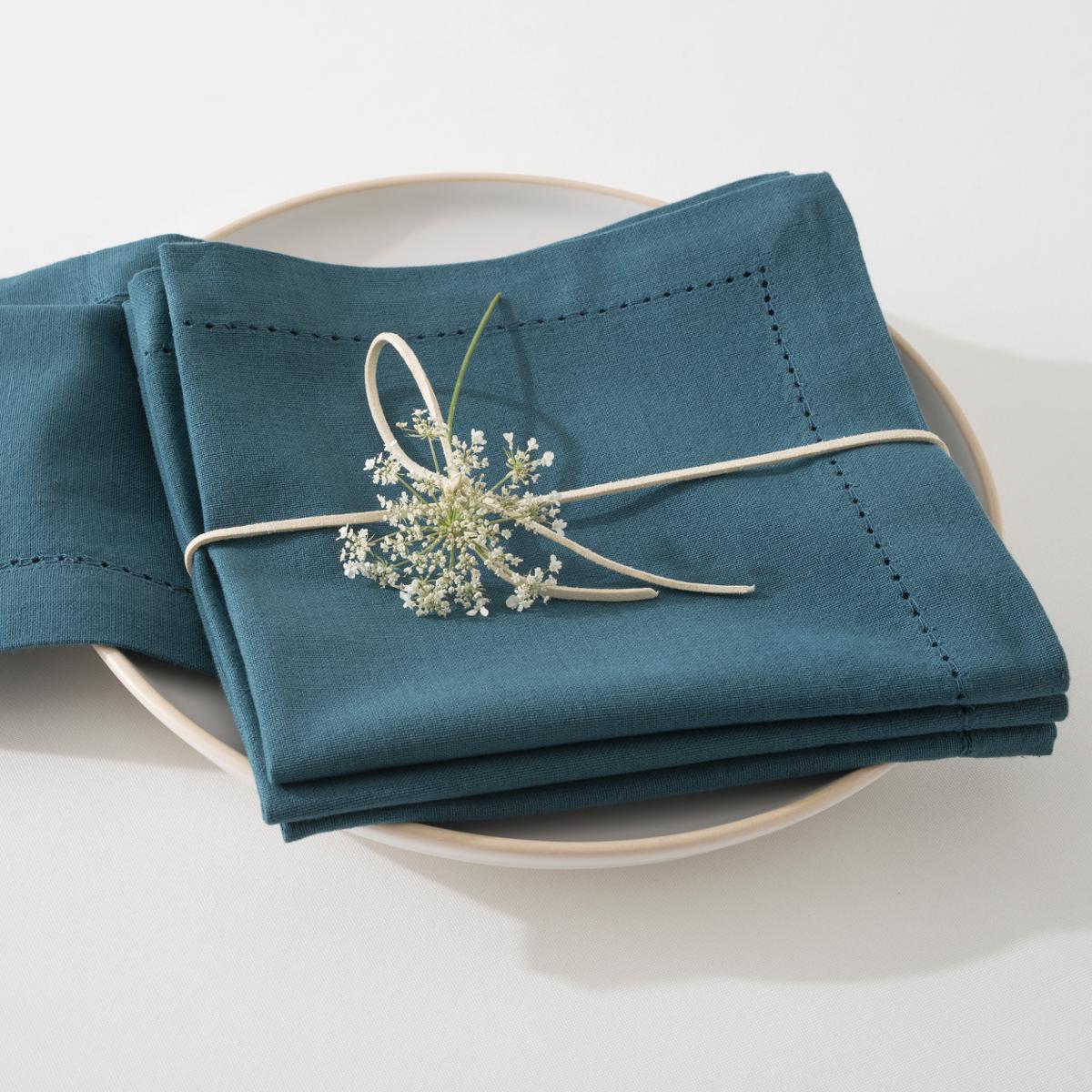 Set prosoape Atmosphera Chambray, 40x40 cm, 4 buc.