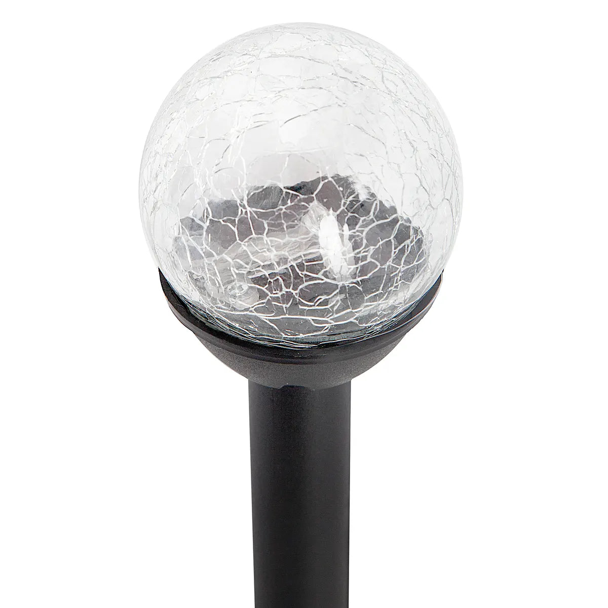 Lampă solară Atmosphera Carry, 32 cm, Neagră