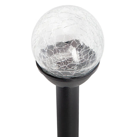 Lampă solară Atmosphera Carry, 32 cm, Neagră