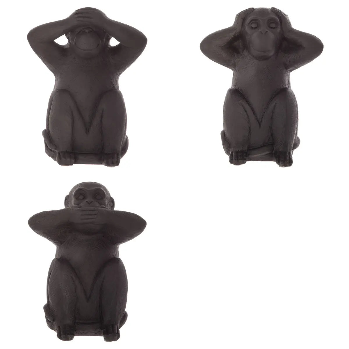 Figurină decorativă Atmosphera Wisdom, Rășină, 23 cm, 3 buc.