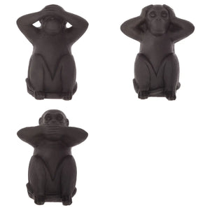 Figurină decorativă Atmosphera Wisdom, Rășină, 23 cm, 3 buc.