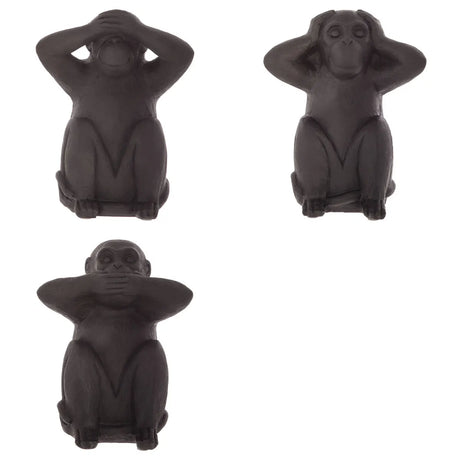 Figurină decorativă Atmosphera Wisdom, Rășină, 23 cm, 3 buc.