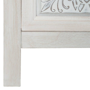 Comodă Atmosphera Hina, 3 sertare, MDF, Alb