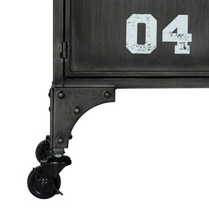 Comodă Atmosphera Sevin, 90x89 cm, Gri închis