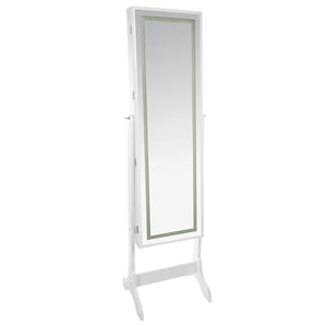 Oglindă cu spațiu de depozitare Atmosphera Bettany, 156 cm, LED, MDF