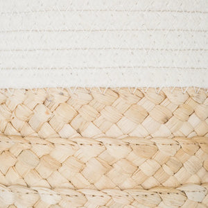 Set de coșuri pliabile Atmosphera Irvin, 4 buc, bumbac