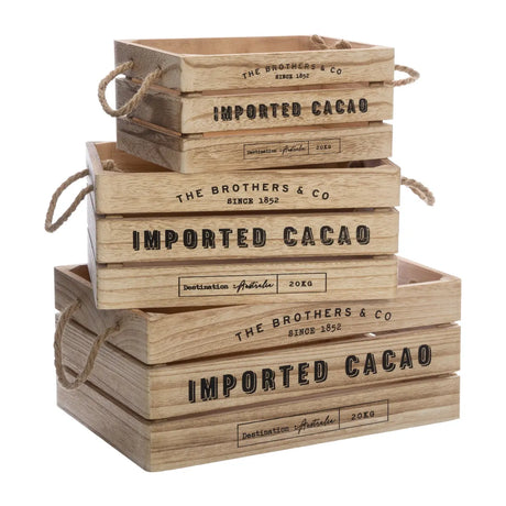 Set cutii depozitare Atmosphera Denys, 23/29/35 cm