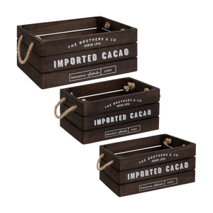 Set cutii depozitare Atmosphera Denys, 23/29/35 cm