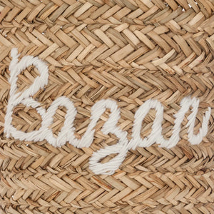 Coș de depozitare pliabil Atmosphera Bazar, 41cm, stuf