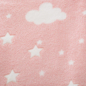 Pătură luminoasă pentru copii Atmosphera Glow, roz, 125x150 cm