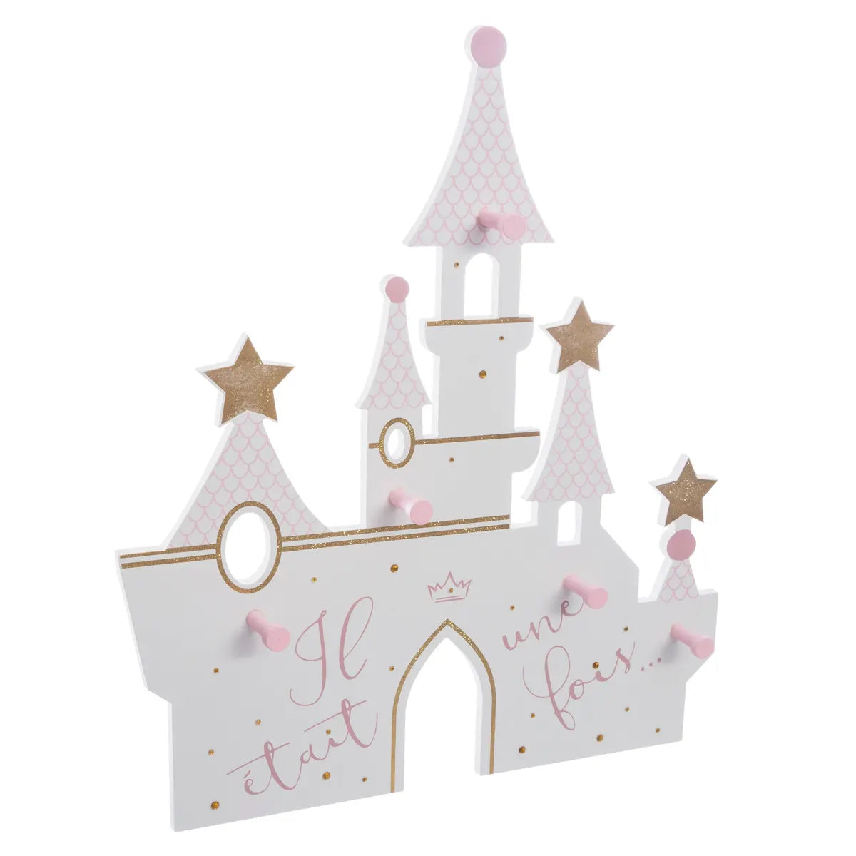 Atmosferă de castel cu cuier pentru copii