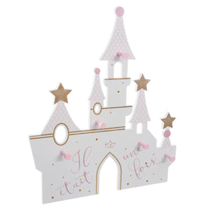 Atmosferă de castel cu cuier pentru copii