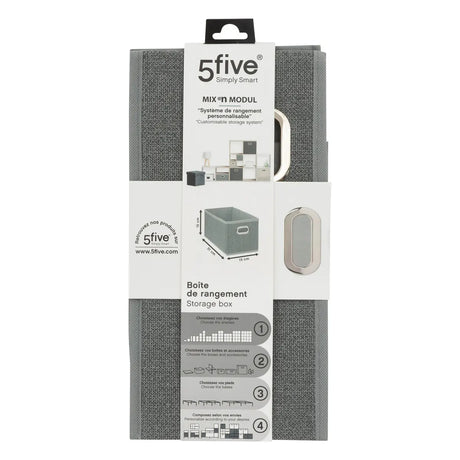 Cutie de depozitare 5five Mix &amp; Modul, Melange, 15x31 cm