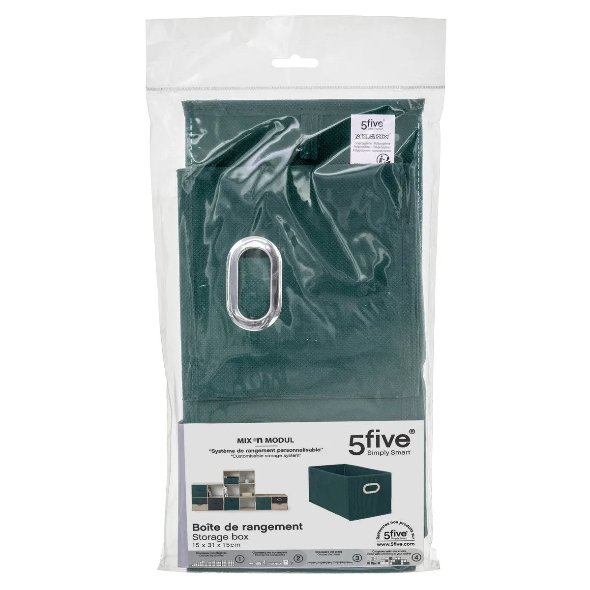 Cutie de depozitare 5five Mix &amp; Modul, Melange, 15x31 cm
