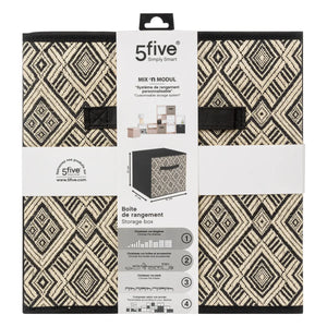 Cutie depozitare 5five Mix &amp; Modul Ethnique, 31x31 cm