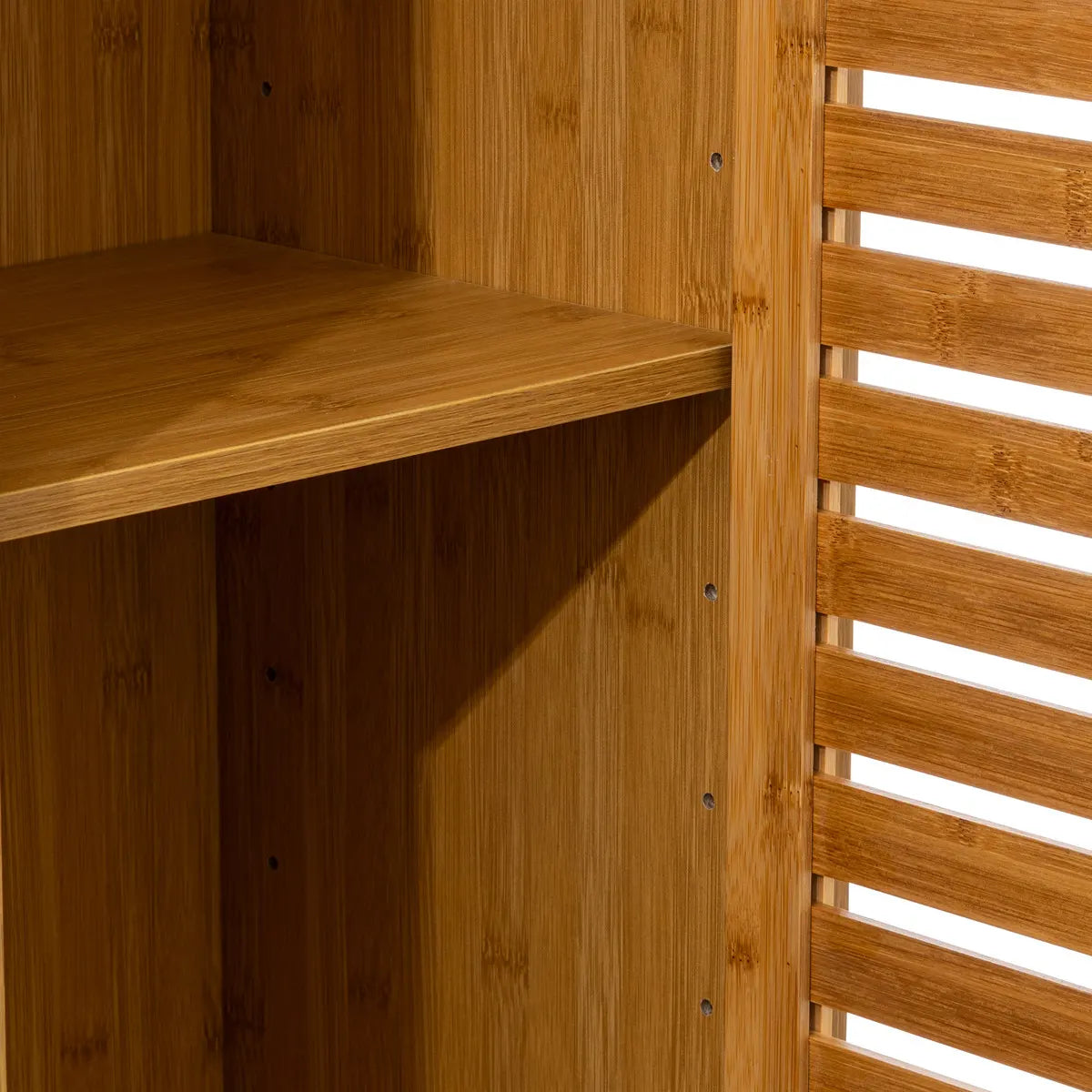 Dulap de baie 5five Sicla, înalt, bambus