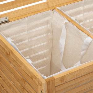 Coș de rufe 5five Sicla, Bambus, 100 l