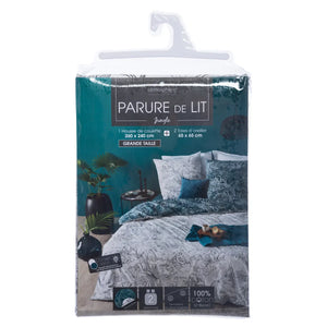 Lenjerie de pat Atmosphera Jungle, bumbac, 260x240 cm