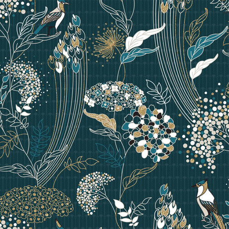 Lenjerie de pat Atmosphera Peacock, bumbac, 240x220 cm