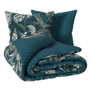 Lenjerie de pat Atmosphera Peacock, bumbac, 240x220 cm