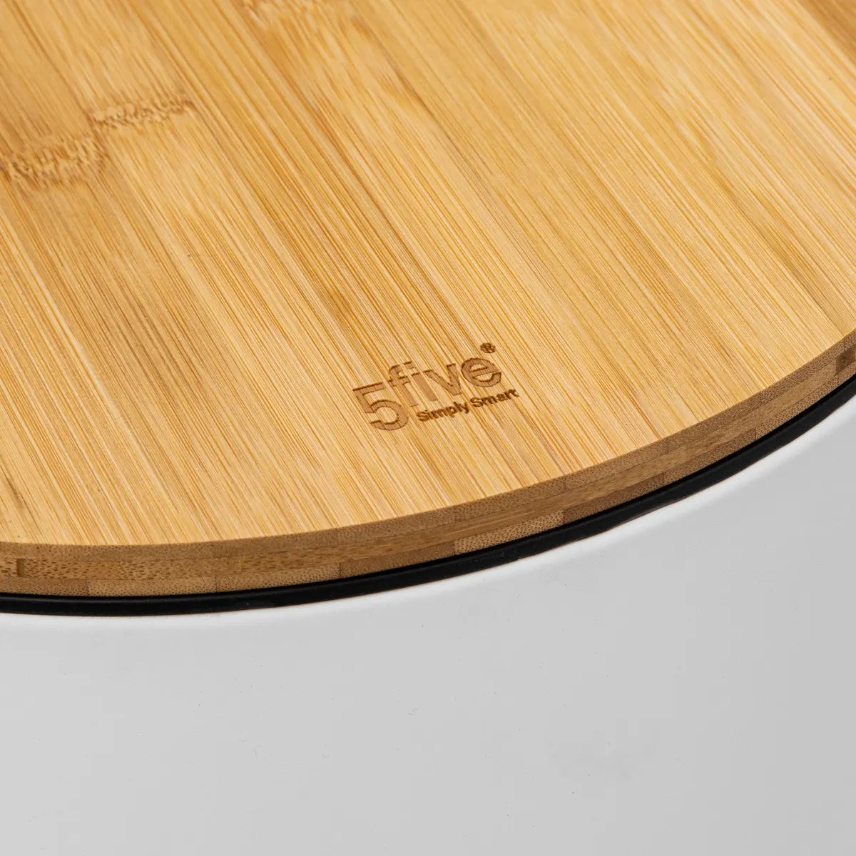 Coș 5five Modern Color, Metal și bambus, 30 L