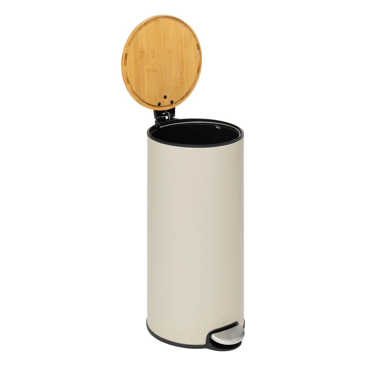 Coș 5five Modern Color, Metal și bambus, 30 L