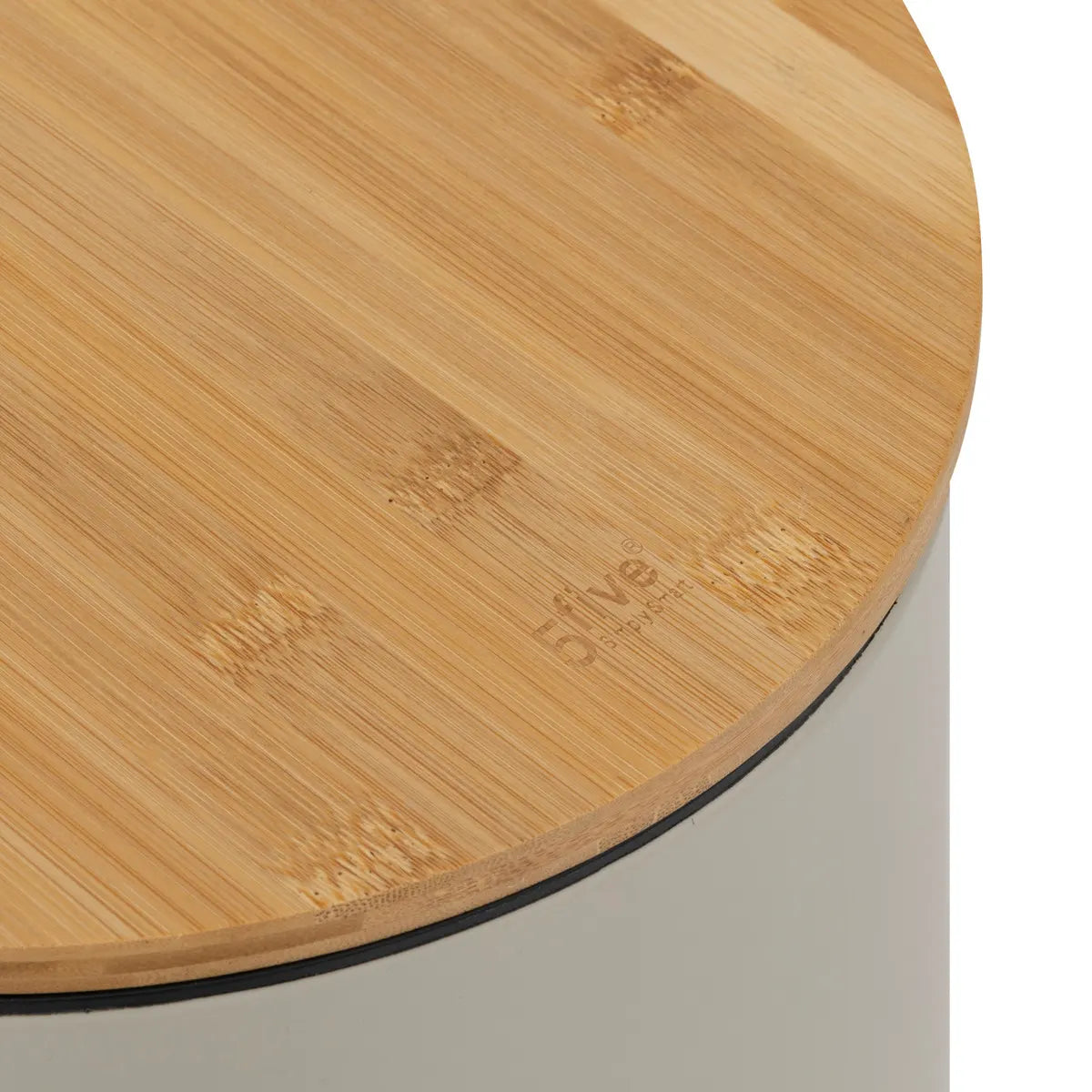 Coș 5five Modern Color, Metal și bambus, 30 L